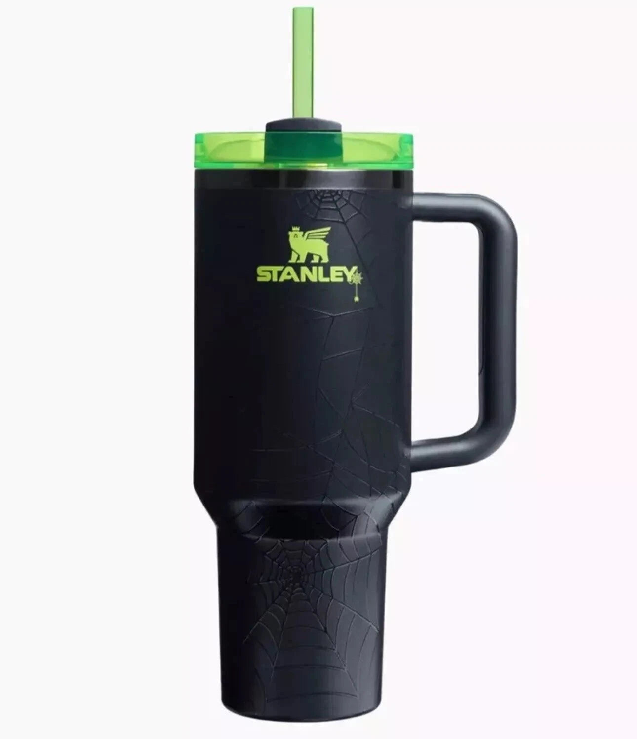 Stanley Halloween Web Glow H2.0 Quencher Tumbler 40 oz Limited Edition | Glow in the Dark |