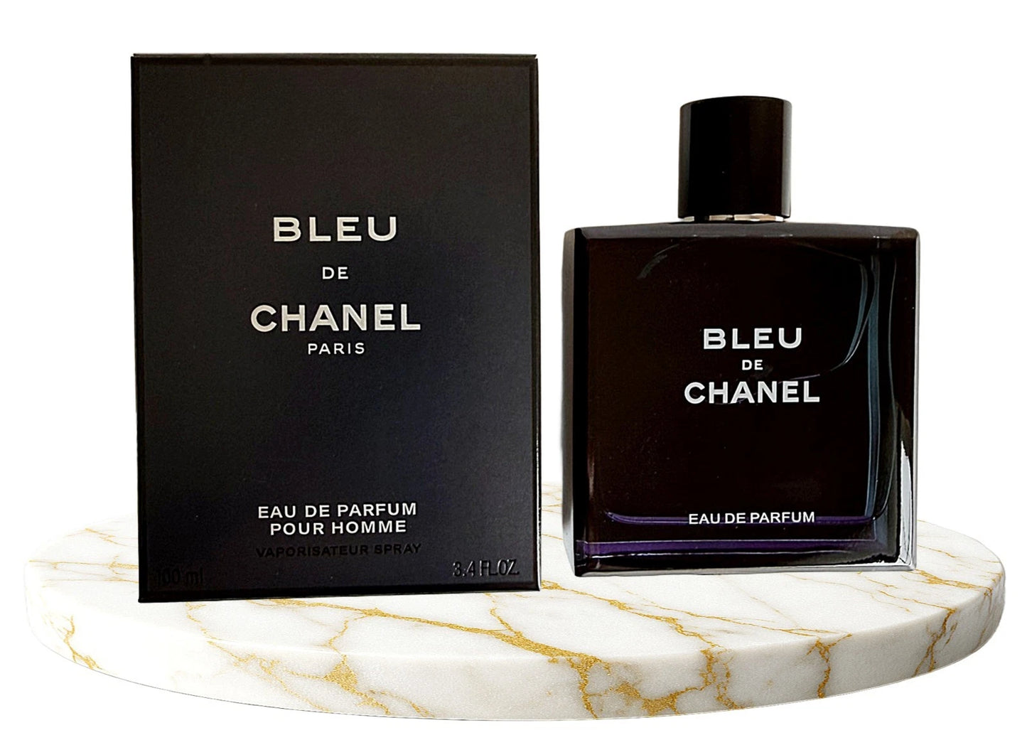 CHANEL Bleu de CHANEL Eau de Parfum Spray for Men 3.4 fl oz / 100 mL