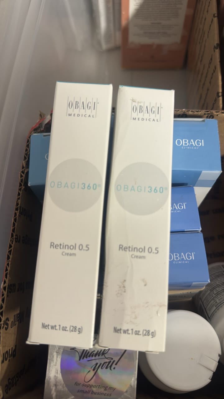 2 Pack Obagi 360 Retinol 0.5 Cream 1 Oz Each – 2 x 30 g