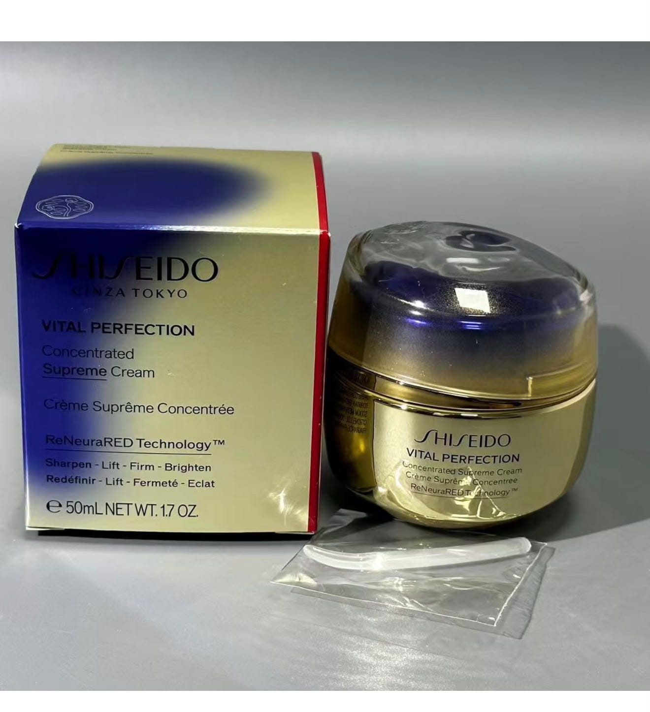 Shiseido Vital Perfection Uplifting & Firming Advanced Cream 50mL / 1.7 oz – Anti-Aging Face Moisturizer