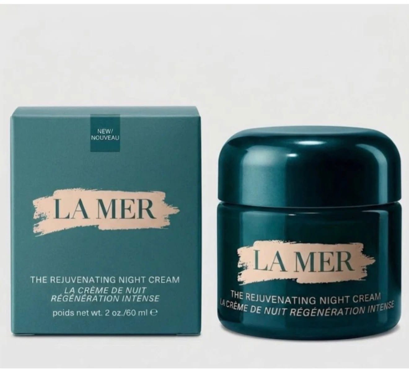 La Mer The Rejuvenating Night Cream 2 oz / 60 mL – Luxury Overnight Moisturizer