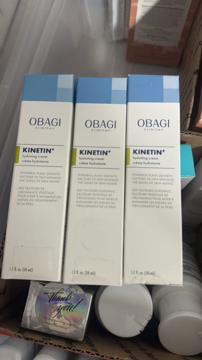 OBAGI Clinical Kinetin+ Hydrating Cream 1.7 fl oz / 50 ml – New Sealed Box