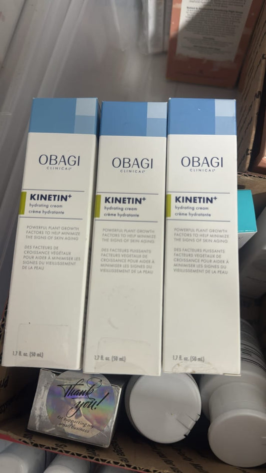 OBAGI Clinical Kinetin+ Hydrating Cream 1.7 fl oz / 50 ml – New Sealed Box
