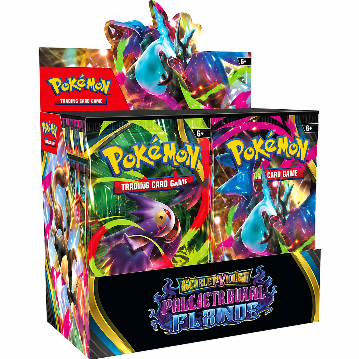 Pokémon TCG Mega Evolution: Phantasmal Flames Booster Box – 36 Booster Packs – Factory Sealed
