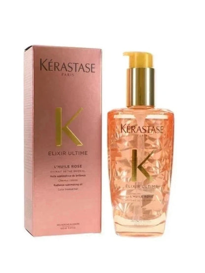 Kérastase Elixir Ultime L'Huile Rose Hair Oil 100 mL / 3.4 fl oz – Shine & Radiance Oil