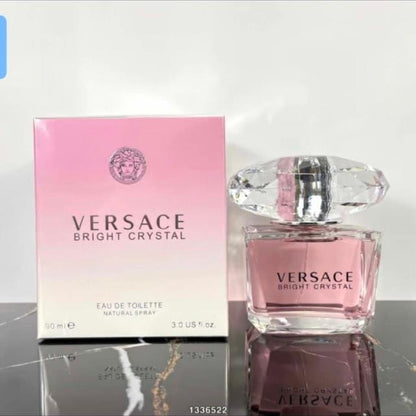 Versace Bright Crystal Eau de Toilette 90ml (3.0 fl oz) – Natural Spray