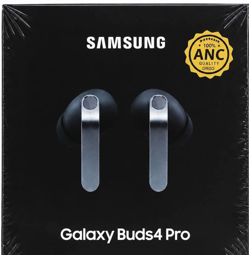 Samsung Galaxy Buds4 Pro Wireless Bluetooth Earbuds with ANC – Black
