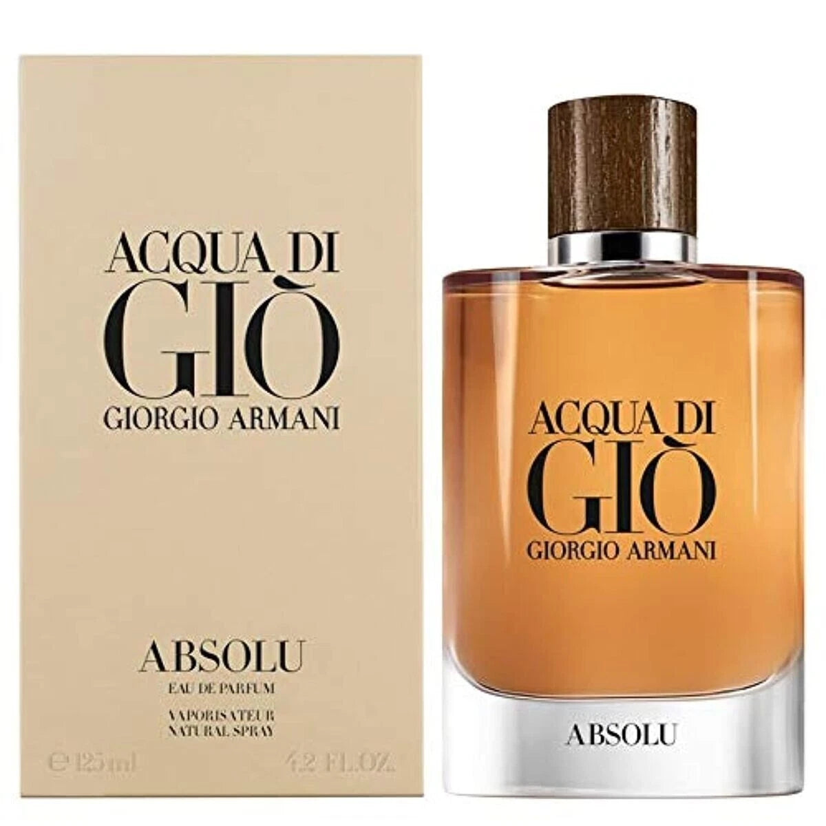 Giorgio Armani Acqua di Giò Absolu Parfum 4.2 oz / 125 mL Men's Cologne – New in Box
