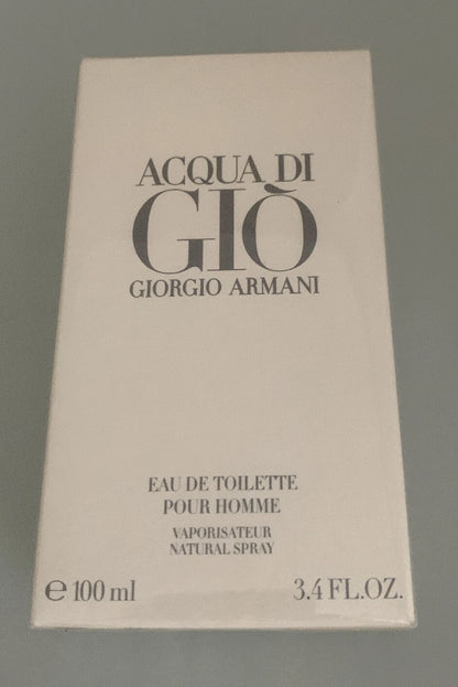 Shopify Product Listing – Giorgio Armani Acqua di Giò Eau de Toilette Spray 100ml / 3.4 oz