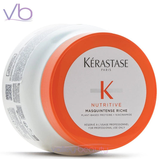 KÉRASTASE Nutritive Masquintense Riche Hair Mask for Medium to Thick Dry Hair 200ml | Deep Nourishing Treatment |